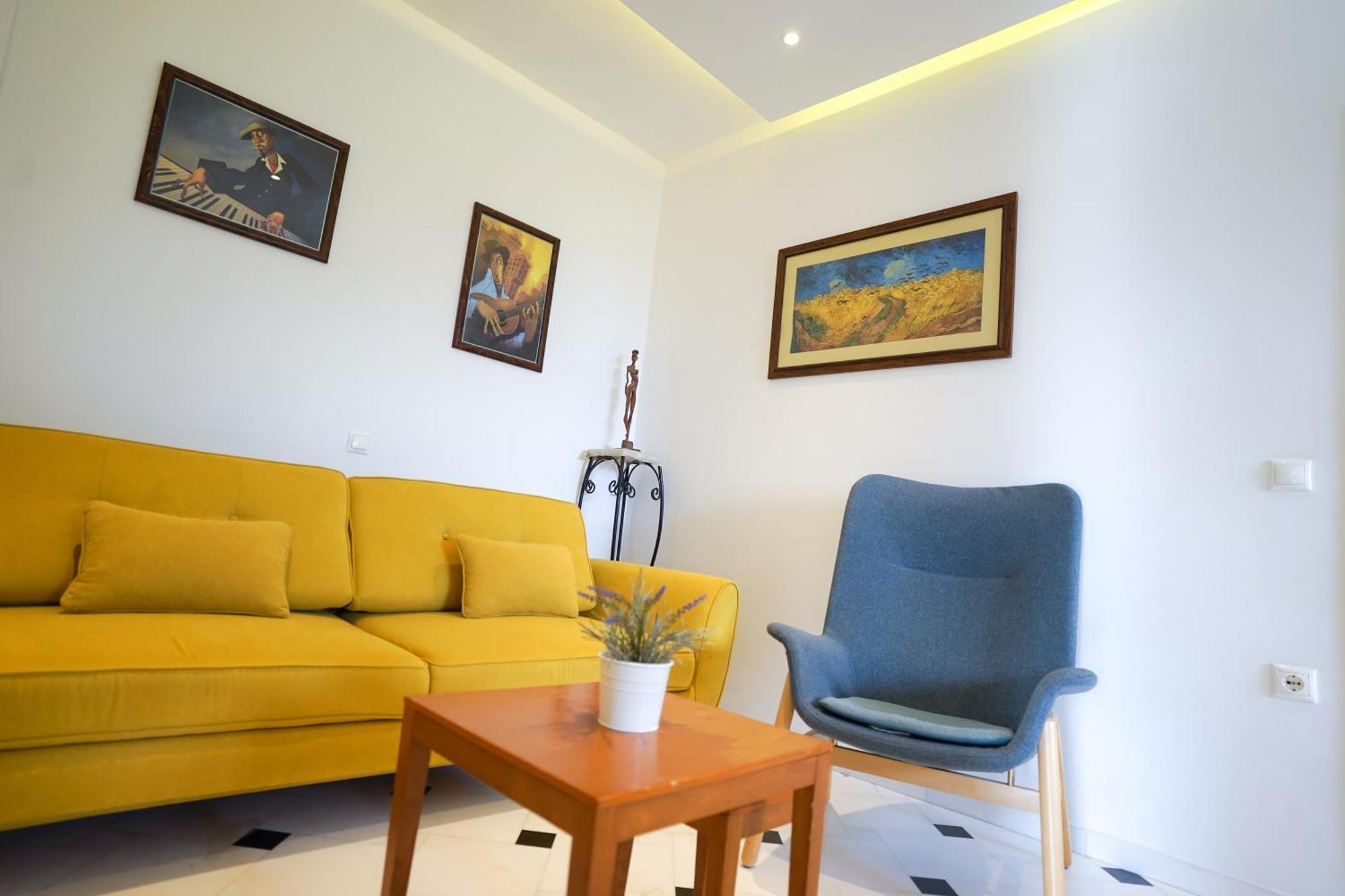 Fira Central Apartments With Veranda 객실 사진